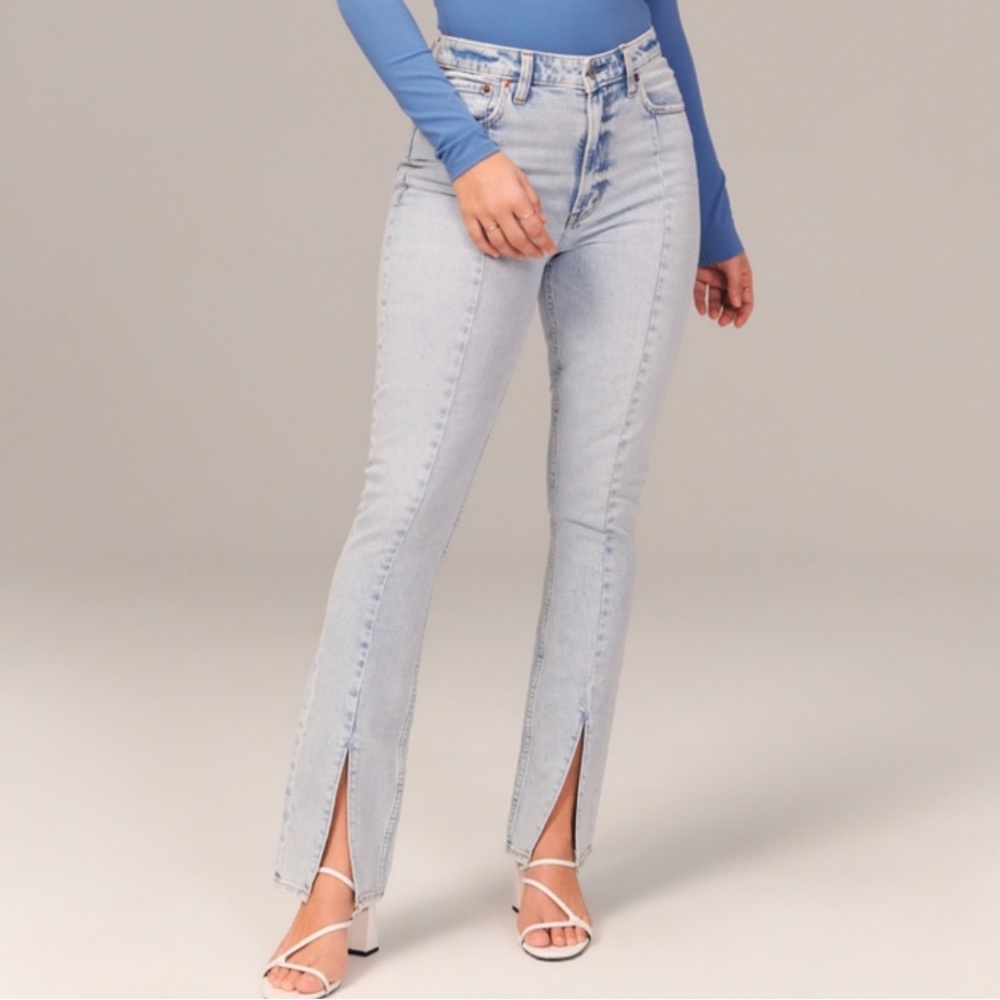 Abercrombie skinny high rise jeans